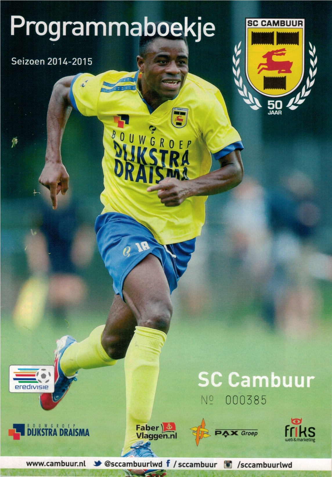 AZ Programma 29-nov-2014 Cambuur uit